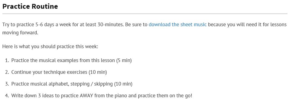 JazzEdge Easy Piano Basics Online Lesson Review @ Thoushallnotwhine.com