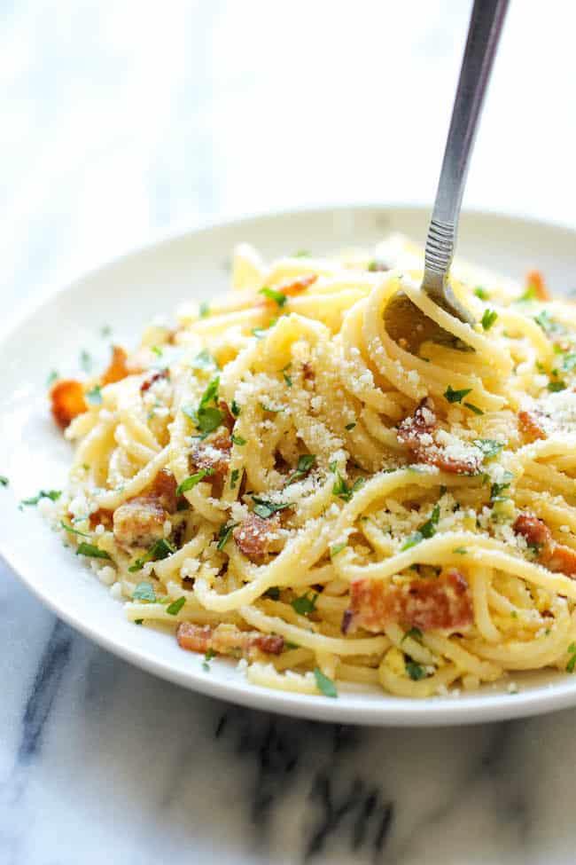 spaghetti carbonara