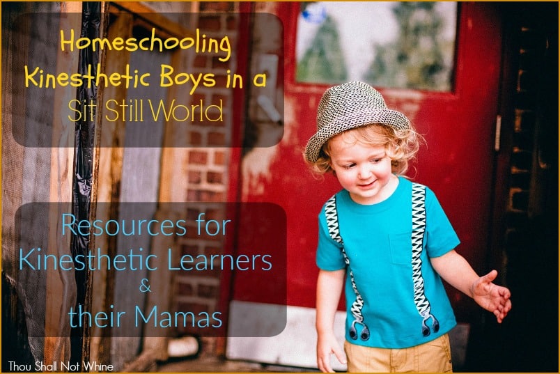 Resources for Kinesthetic Learners and their Mamas