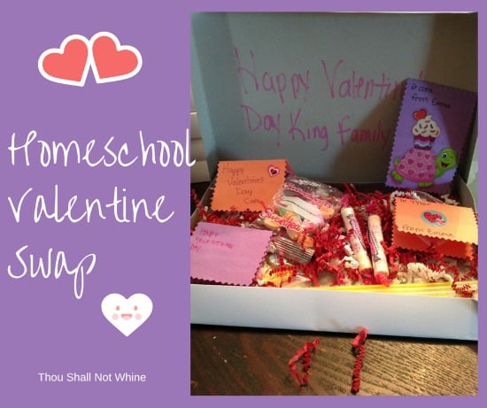 homeschool valenine swap
