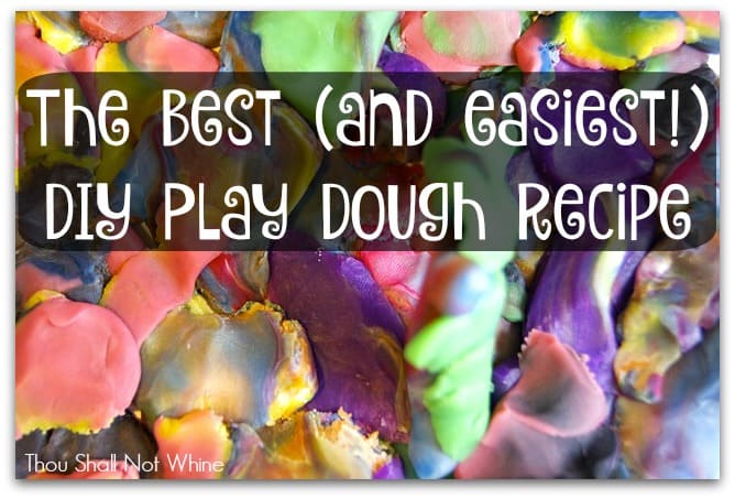 The Best and Easiest DIY Play Dough Recipe