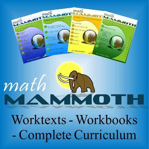 Math Mammoth- Homeschool Math for All Ages