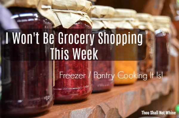 pantry cooking