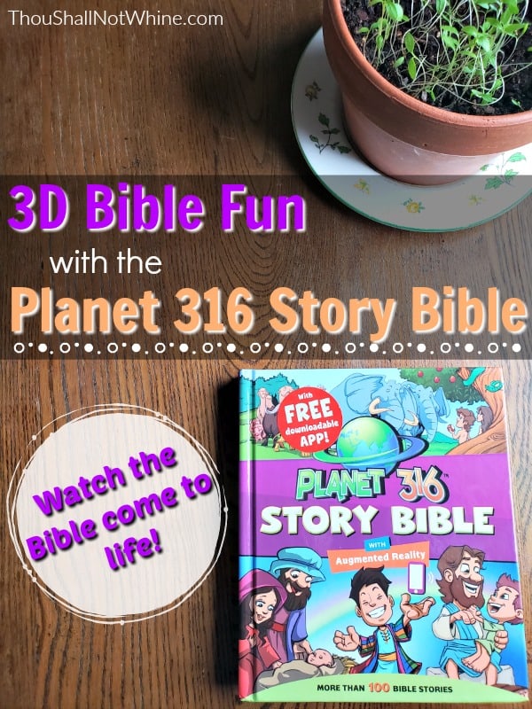 3D Fun with the Planet 316 Story Bible ThouShallNotWhine.com Homeschool | Bible | Learning Fun