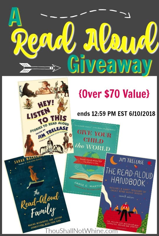 Read Aloud Giveaway ThouShallNotWhine.com