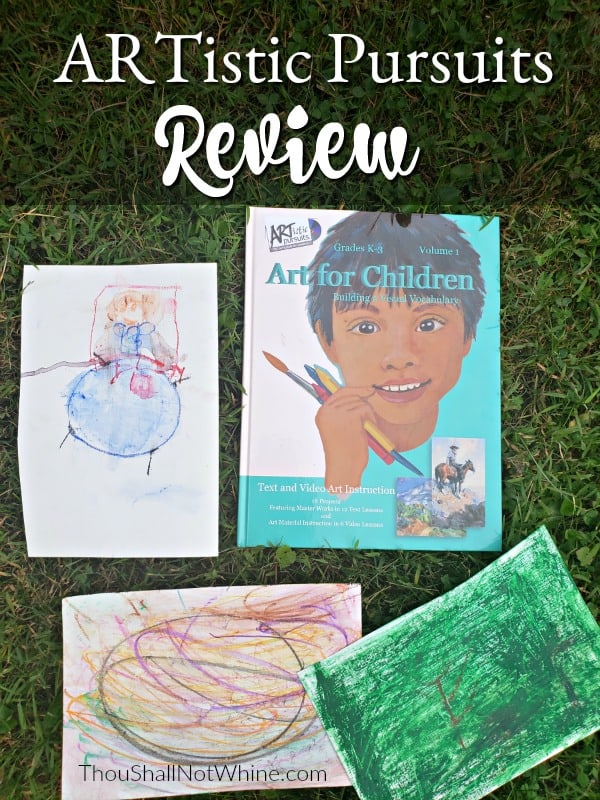 ARTistic Pursuits Review ThouShallNotWhine.com