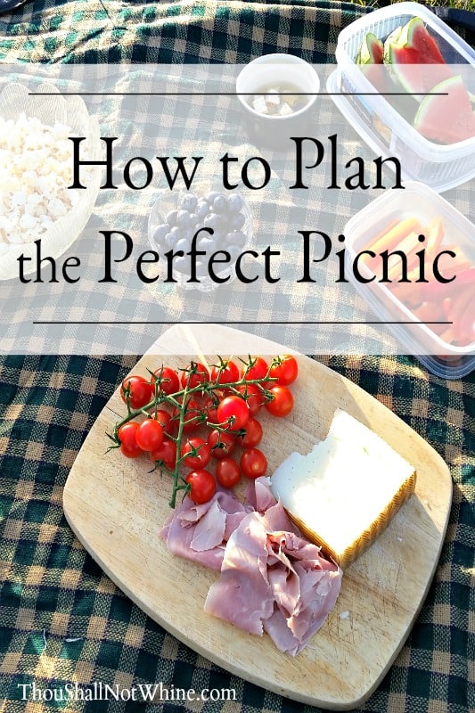 How to Plan the Perfect Picnic ThouShallNotWhine.com