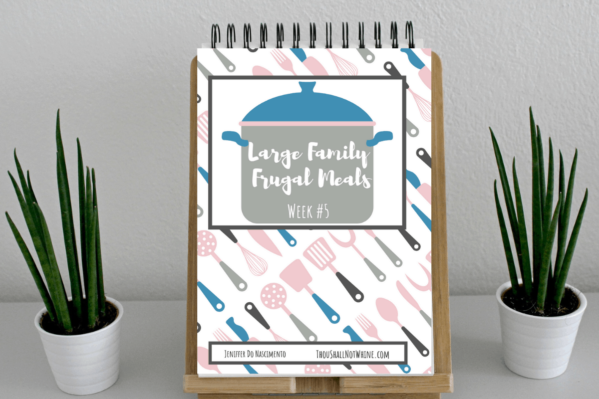 Large Family Frugal Meals ThouShallNotWhine.com