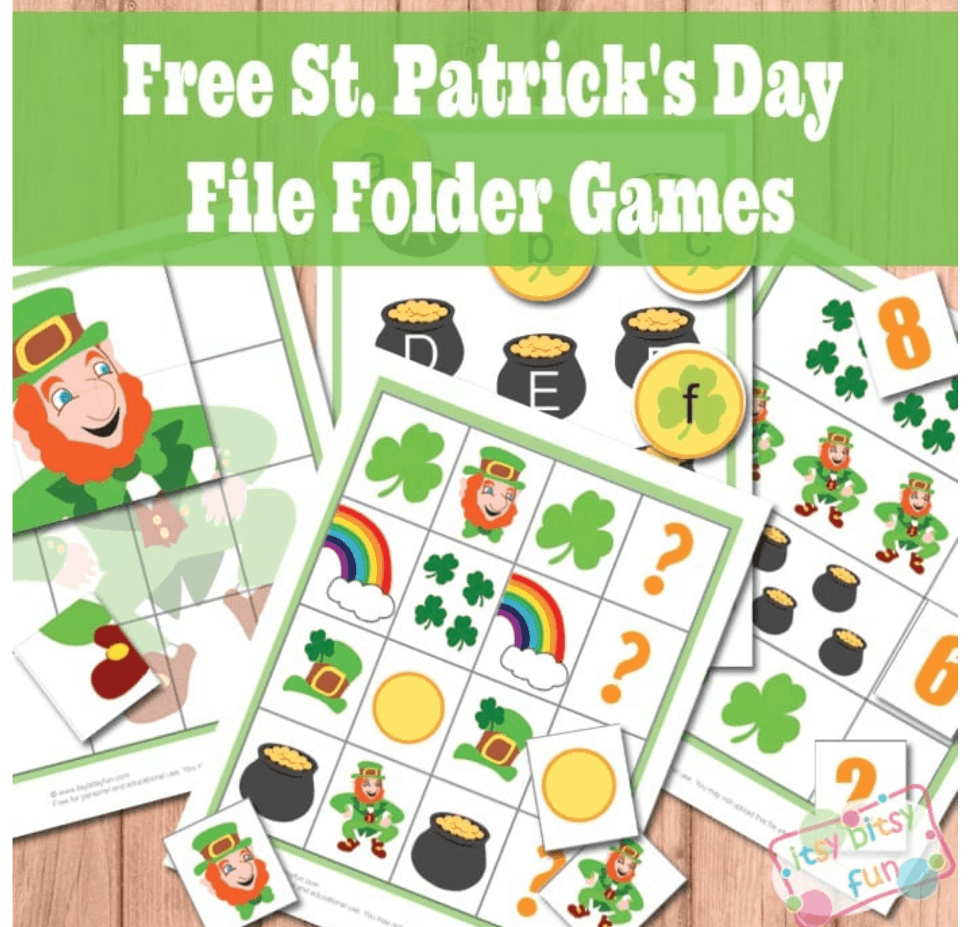 St. Patrick's Day Crafts for Kids ThouShallNotWhine.com