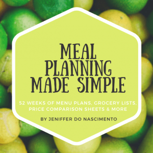 Meal Planning Made Simple Planner (8.5x11 Printable Version)